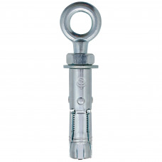 KEILBOUTHULS MET OOGBOUT 20X80/M12 VERZINKT