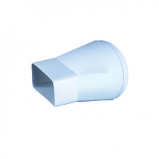 OVERGANGSSTUK RECHT Ø100MM-110X54MM