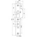 RVS SLUITPLAAT P4119/17 RS RECHTH. RVS SLUITPLAAT P4119/17 RS RECHTH.