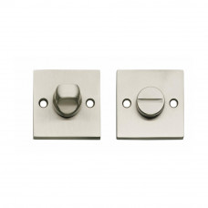 WC-SLUITING 8MM MET NOKKEN VIERKANT 55X55X8MM MESSING NIKKEL MAT