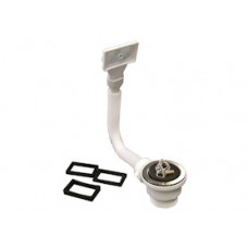 AFVOERPLUG 6/4"MET OVERLOOP