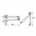 AXAFLEX RAAMUITZETTER CLASSIC (RS) RVS-ZWART 160MM AXAFLEX RAAMUITZETTER CLASSIC (RS) RVS-ZWART 160MM