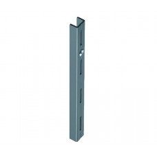 WANDRAIL ELEMENT ENKEL SYS 50 STAAL WIT 100CM