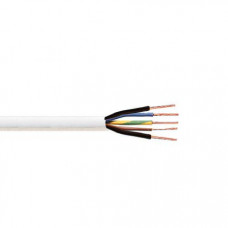 ROND SNOER 5 X 1.5 WIT