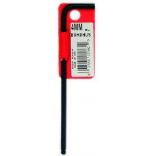 HAAKSE INBUSSLEUTEL 5.5MM L=124MM LANG KOGELKOP