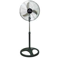 PROF STAAND VENTILATOR 18" - 45CM - 3 STANDEN ZWART