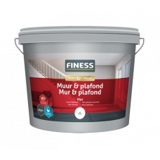 FINESS MUUR & PLAFONDVERF WIT 5 LITER FINESS MUUR & PLAFONDVERF WIT 5 LITER
