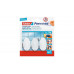 TESA POWERSTRIPS SMALL OVAAL WIT