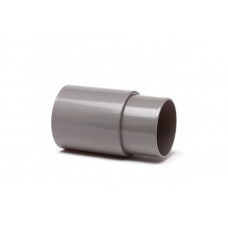 VERLENGDE HWA MOF, PVC, INW LIJM X VERJ SPIE, GRIJS, 70 MM