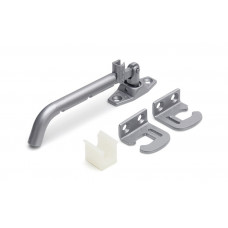 VERSTELB KIERSTANDHDR KLEP+2 HAKEN ZILVERGRIJS VERSTELB KIERSTANDHDR KLEP+2 HAKEN ZILVERGRIJS