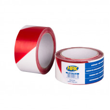 AFZETLINT - WIT/ROOD 50MM X 100M