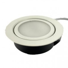 NETTLIFE Plafonnier LED Blanc Froid 15W Lampe 22CM Rond IP44 Blanc Plat Étanche Lampe De Cuisine Pour Salle De Bain Couloir Chambre