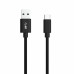 ANSMANN DATA & OPLAADKABEL USB A - USB C 2 METER ZWART ANSMANN DATA & OPLAADKABEL USB A - USB C 2 METER ZWART