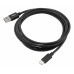 ANSMANN DATA & OPLAADKABEL USB A - USB C 2 METER ZWART ANSMANN DATA & OPLAADKABEL USB A - USB C 2 METER ZWART