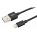 ANSMANN LIGHTNING DATA EN OPLAADKABEL 2 METER ZWART ANSMANN LIGHTNING DATA EN OPLAADKABEL 2 METER ZWART