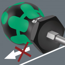 WERA STUBBY/CARBURATEURSCHROEVENDRAAIER, PH 1 X 25 MM