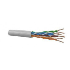 UTP CAT5E 4X2 AWG24 100M GRIJS MASSIEF GRIJS