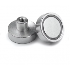 POTMAGNEET Ø 25 MM MET DRAADBUS M4