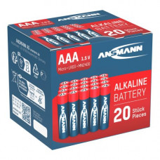 ANSMANN ALKALINE BATTERIJ MICRO AAA / LR03 20 STUKS