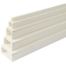 LEIDINGLIJST 60X40MM WIT MET DEKSEL 2M LEIDINGLIJST 60X40MM WIT MET DEKSEL 2M