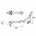 AXA FLEX/COMBI RAAMUITZETTER 160MM RVS AXA FLEX/COMBI RAAMUITZETTER 160MM RVS