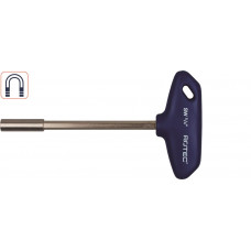 T-SLEUTEL BITHOUDER 1/4'', MAGNETISCH, L=125