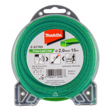 MAKITA KLAVERBLADVORMIG MAAIDRAAD 2,0X15 METER GROEN