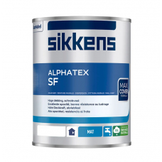 SIKKENS LATEX MUURVERF WIT 1 LTR ALPHATEX SF SIKKENS LATEX MUURVERF WIT 1 LTR ALPHATEX SF