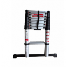 4TECX TELESCOOPLADDER 3,8M - 13 TREDES + STABILITEITSBALK