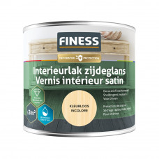 FINESS INTERIEURLAK ZIJDEGLANS 250 ML KLEURLOOS
