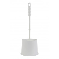 TOILETGARNITUUR PP KUIPMODEL ø14CM WIT