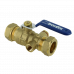 BONFIX KOGELSTOPKRAAN 15 X 15 MM KNEL MET AFTAP