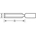 BAHCO STEEKBEITEL 2-COMP 6MM BAHCO STEEKBEITEL 2-COMP 6MM