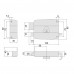 CISA OPLEG VOORDEURSLOT VASTE CIL. 50 MM LINKS (02) CISA OPLEG VOORDEURSLOT VASTE CIL. 50 MM LINKS (02)