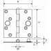 SCHARNIER LOSSE PEN 76X76 VERZINKT SKG**® SCHARNIER LOSSE PEN 76X76 VERZINKT SKG**®
