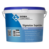 SIGMATEX SUPERLATEX MATT WIT 10L SIGMATEX SUPERLATEX MATT WIT 10L