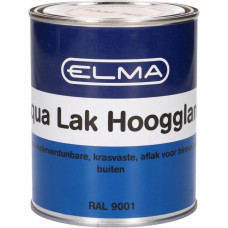ELMA AQUA LAK HOOGGLANS RAL9001 750 ML