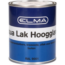 ELMA AQUA LAK HOOGGLANS RAL9001 750 ML ELMA AQUA LAK HOOGGLANS RAL9001 750 ML