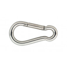 KARABIJNHAAK 120X11 MM RVS AISI 316 KARABIJNHAAK 120X11 MM RVS AISI 316