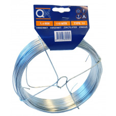 QX DRAAD NO. 12 50MX1.8MM IJZER VERZINKT QX DRAAD NO. 12 50MX1.8MM IJZER VERZINKT