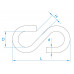 S-HAKEN OPEN 3.0 X 25 MM VERZINKT S-HAKEN OPEN 3.0 X 25 MM VERZINKT
