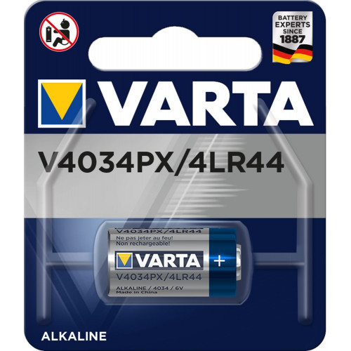 Maken Conclusie Uitgaven ALKALINE BATTERIJ 4LR44 6 V 1-BLISTER