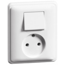 PEHA INBOUW COMBINATIE CREME STANDARD