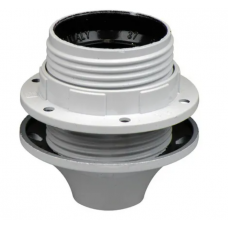 FITTING E27 + BUITENDRAAD WIT +1 RING WIT FITTING E27 + BUITENDRAAD WIT +1 RING WIT